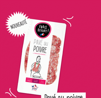 Frais Devant Pave Au Poivre